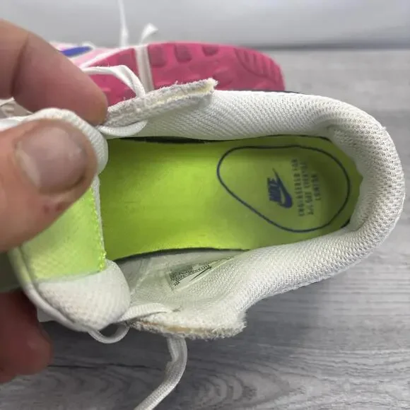 Nike Air Max Excee White Pink Indigo Women's 6.5 - Picture 8 of 10